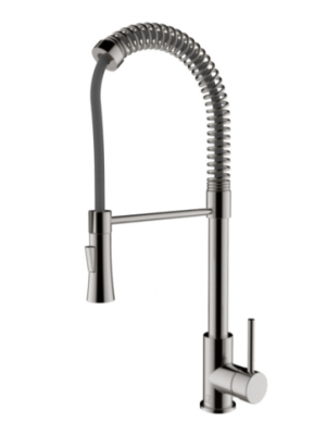 Spring Spout III Brushed Nickel Faucet